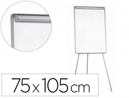 QUADRO BRANCO Q-CONNECT COM TRIPE 75X105PARA CONVENCOES