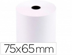 10un ROLOS MAQUINA CALCULADORA 75MMX65MTX12MM