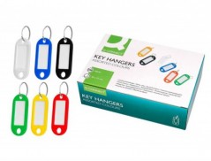 EXPOSITOR 240 CHAVEIROS PORTA-ETIQUETAS Q-CONNECT, CORES SOR