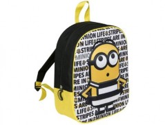 MOCHILA ESCOLAR MINIONS 3D MOCHILA 32X26X10 CM