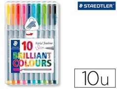MARCADOR STAEDTLER TRIPLUS BROADLINER 338 ESTOJO PLASTICO DE