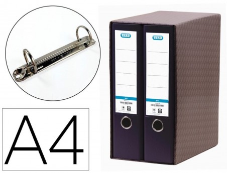 MODULO ELBA 2 PASTA DE ARQUIVO DE ALAVANCA DIN A4 COM RADO 2