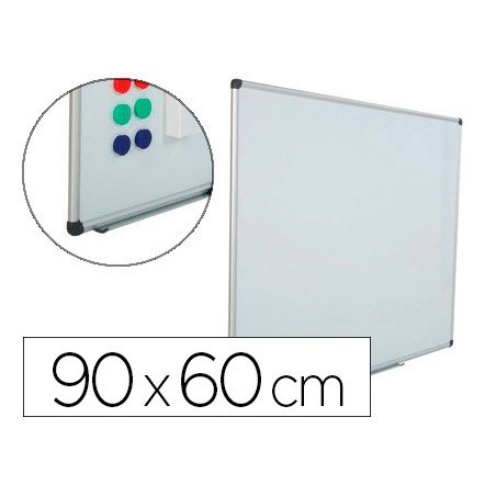 QUADRO BRANCO ROCADA ACO VITRIFICADO MAGNETICO MOLDURA ALUMI