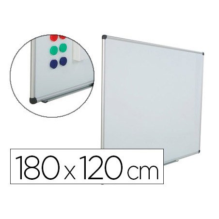 QUADRO BRANCO ROCADA ACO VITRIFICADO MAGNETICO MOLDURA ALUMI