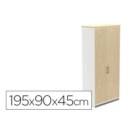 ARMARIO ROCADA COM QUATRO ESTANTES E DOIS PORTAS SERIE STORE