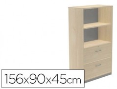 ARMARIO ROCADA COM DOIS ESTANTES E DOIS GAVETAS INFERIORES S