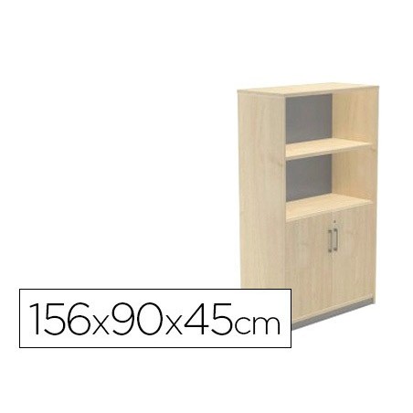 ARMARIO ROCADA COM DUAS ESTANTES E DUAS PORTAS INFERIORES SE