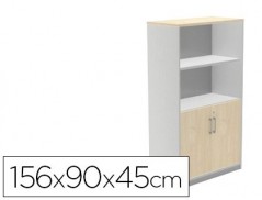 ARMARIO ROCADA COM DUAS ESTANTES E DUAS PORTAS INFERIORES SE