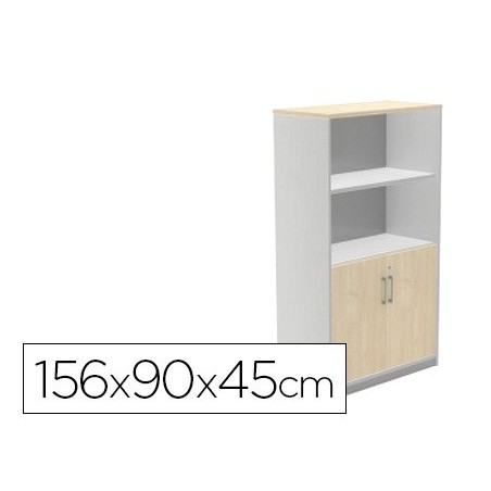 ARMARIO ROCADA COM DUAS ESTANTES E DUAS PORTAS INFERIORES SE