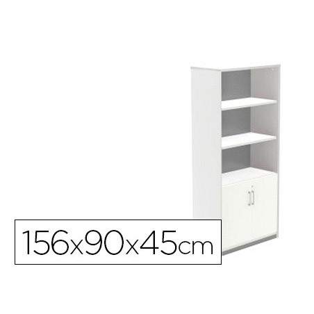 ARMARIO ROCADA COM DUAS ESTANTES E DUAS PORTAS INFERIORES SE