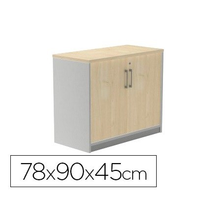 ARMARIO ROCADA COM DOIS PORTAS SERIE STORE 78X90X45 CM ACABA