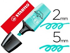10un MARCADOR STABILO BOSS MINI PASTELLOVE TOQUE DE TURQUESA