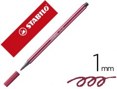 10un MARCADOR STABILO AGUARELAVEL PEN 68 PURPURA 1 MM