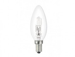 LAMPADA SUNMATIC ECO HALOGENA VELA 28W E14 CLARA