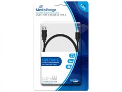 CABO USB 3.1 TIPO C A USB 3.0 TIPO A MEDIARANGE COMPRIMENTO
