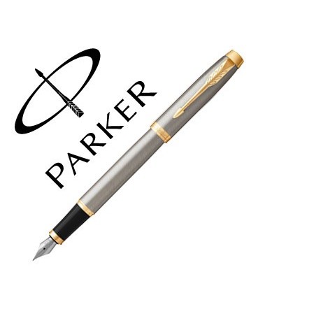 CANETA PARKER PK IM METAL CEPILLADO GT