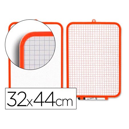 QUADRO BRANCO 32X44 CM -MARCADOR E APAGADOR