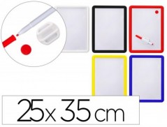 QUADRO BRANCO MANGETICO COM MARCADOR E APAGADOR, 220 X 340 M