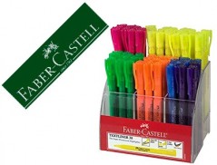 MARCADOR FABER FLUORESCENTE TEXTLINER 38 EXPOSITOR 54 UNIDAD