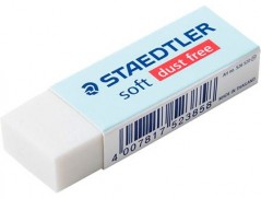 20un BORRACHA STAEDTLER SOFT BRANCA 526 S20