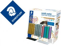 MARCADOR STAEDTLER METALICO 8323 EXPOSITOR DE SECRETARIA DE