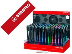 MARCADOR STABILO ROLLER BALL BL@CK 0,3 MM EXPOSITOR DE 48 UN