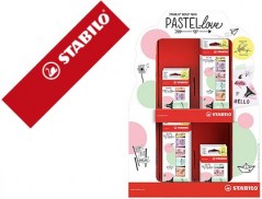 MARCADOR STABILO BOSS MINI PASTELLOVE EXPOSITOR DE 72 UNIDAD