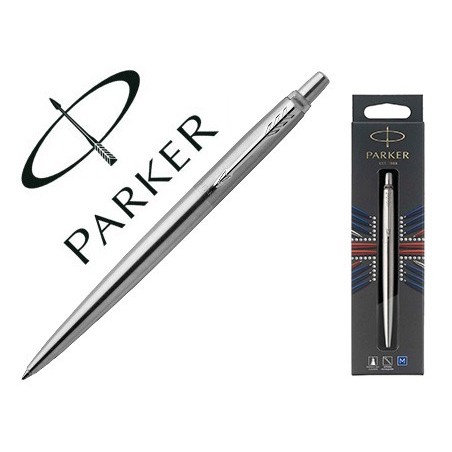 BOLIGRAFO PARKER JOTTER CORE ACERO CT EN BLISTER