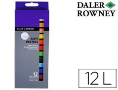 LAPIS PASTEL OLEO DALER ROWNEY SIMPLY SUAVE CAIXA DE 12 CORE