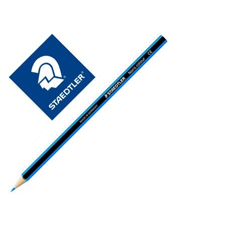 12un LAPIS DE COR STAEDTLER WOPEX ECOLOGICO AZUL