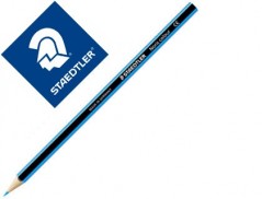 12un LAPIS DE COR STAEDTLER WOPEX ECOLOGICO AZUL CLARO