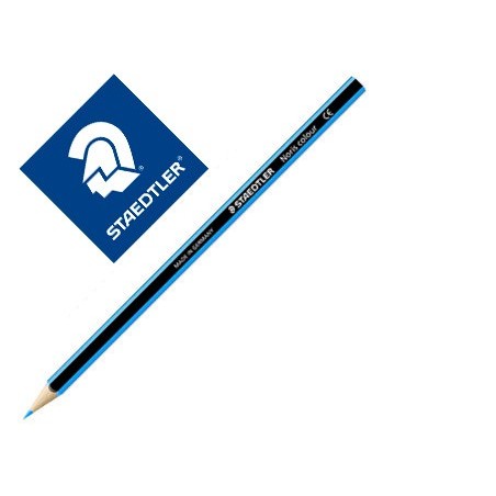 12un LAPIS DE COR STAEDTLER WOPEX ECOLOGICO AZUL CLARO