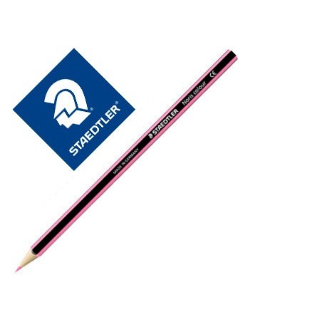 12un LAPIS DE COR STAEDTLER WOPEX ECOLOGICO MAGENTA