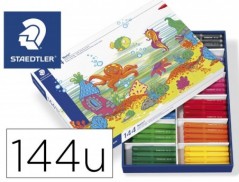 MARCADOR STAEDTLER COR JUMBO TRACO 3 MM CAIXA DE 144 UNIDADE