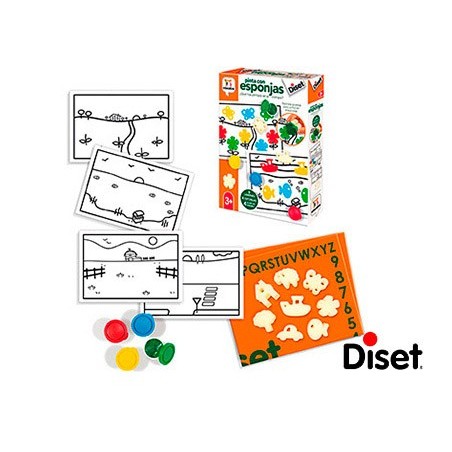 JOGO DISET DIDACTICO PINTA COM ESPONJAS