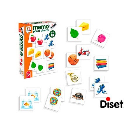 JOGO DISET DIDACTICO MEMO PHOTO OBJETCS