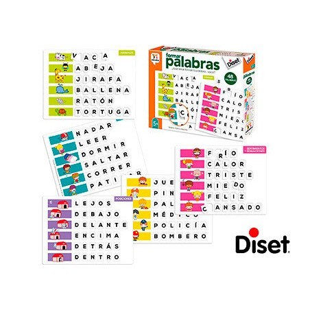 JOGO DISET DIDATICO FORMAR PALAVRAS