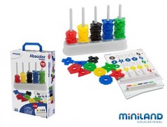 ABACO MINILAND COM SORTIDO DE FORMAS E CORES
