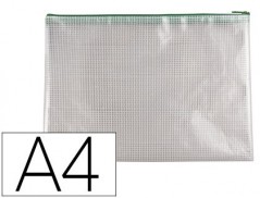 BOLSA MULTIUSOS Q-CONNECT PVC DIN A4 ABERTURA SUPERIOR COM F