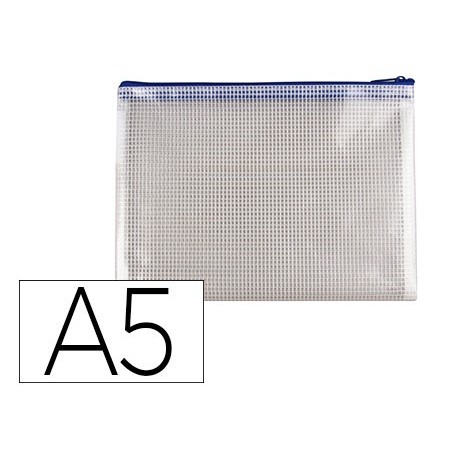 BOLSA MULTIUSOS Q-CONNECT DIN A5 ABERTURA SUPERIOR COM FECHO