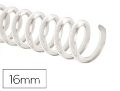 ESPIRAL PLASTICO Q-CONNECT TRANSPARENTE 32 5:1 16MM 2MM