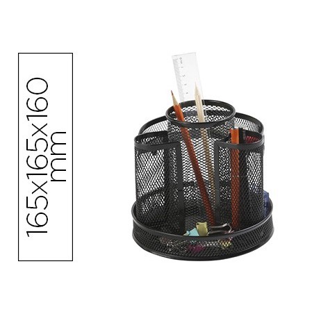 ORGANIZADOR DE SECRETARIA Q-CONNECT KF17294 METALICO GIRATOR