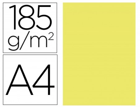 CARTOLINA GUARRO DIN A4 KIWI 185 GR EMBALAGEM DE 50 F