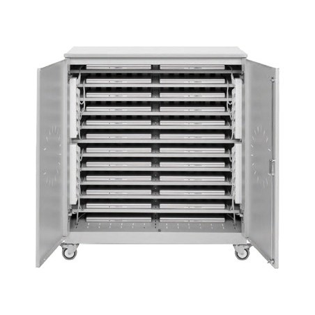 ARMARIO METALICO IORDER COM RODAS PARA ARMAZENAMENTO E CARGA