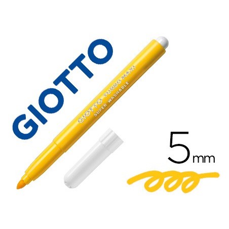 12un MARCADOR GIOTTO TURBO MAXI LAVAVEL COM PONTA BLOQUEADA