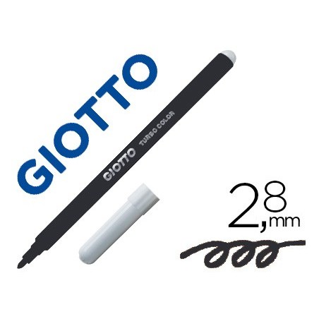12un MARCADOR GIOTTO TURBO COLOR LAVAVEL COM PONTA BLOQUEADA