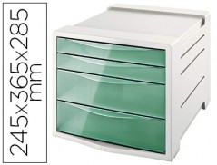FICHERO CAJONES DE SOBREMESA ESSELTE COLOUR ICE PLASTICO 4 C