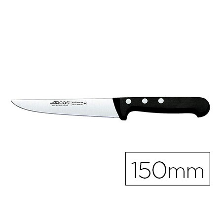 FACA PARA COZINHA ARCOS UNIVERSAL ACO INOXIDAVEL 150 MM