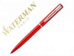 ESFEROGRAFICA WATERMAN ALLURE LACADA VERMELHO EM ESTOJO DE O