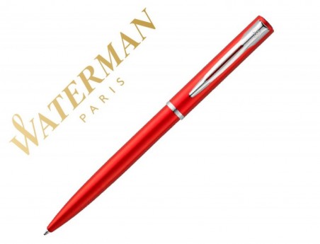ESFEROGRAFICA WATERMAN ALLURE LACADA VERMELHO EM ESTOJO DE O
